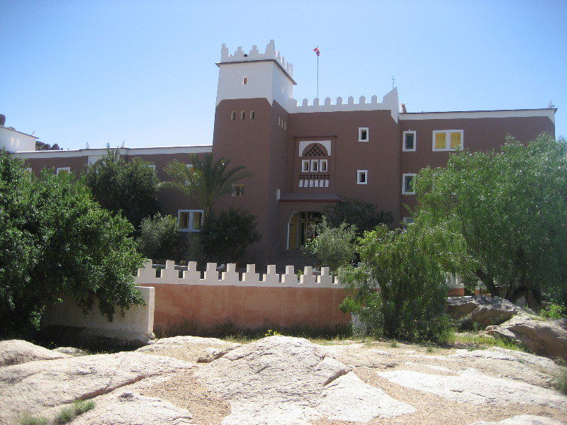 Hotel Les Amandiers Tafraout Buitenkant foto